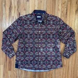 JOHN LENNON - Paisley Cotton Button-down
